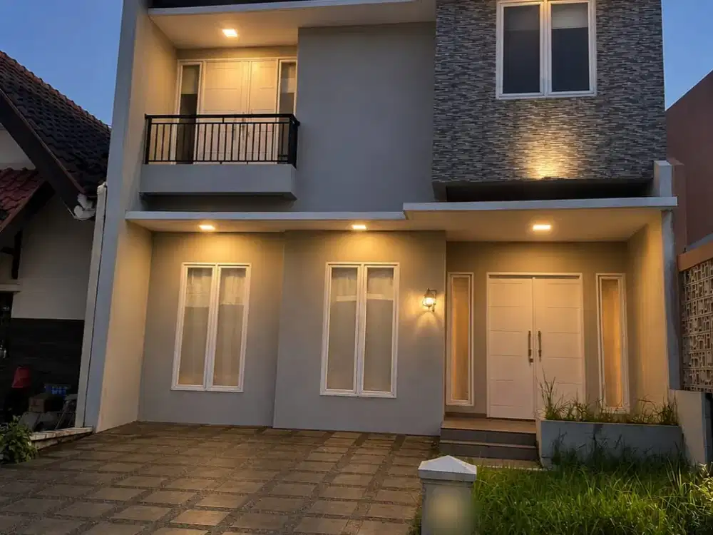 Dijual di Sutera Delima - Alam Sutera, Rumah 2 Lantai Bangunan Mandiri
