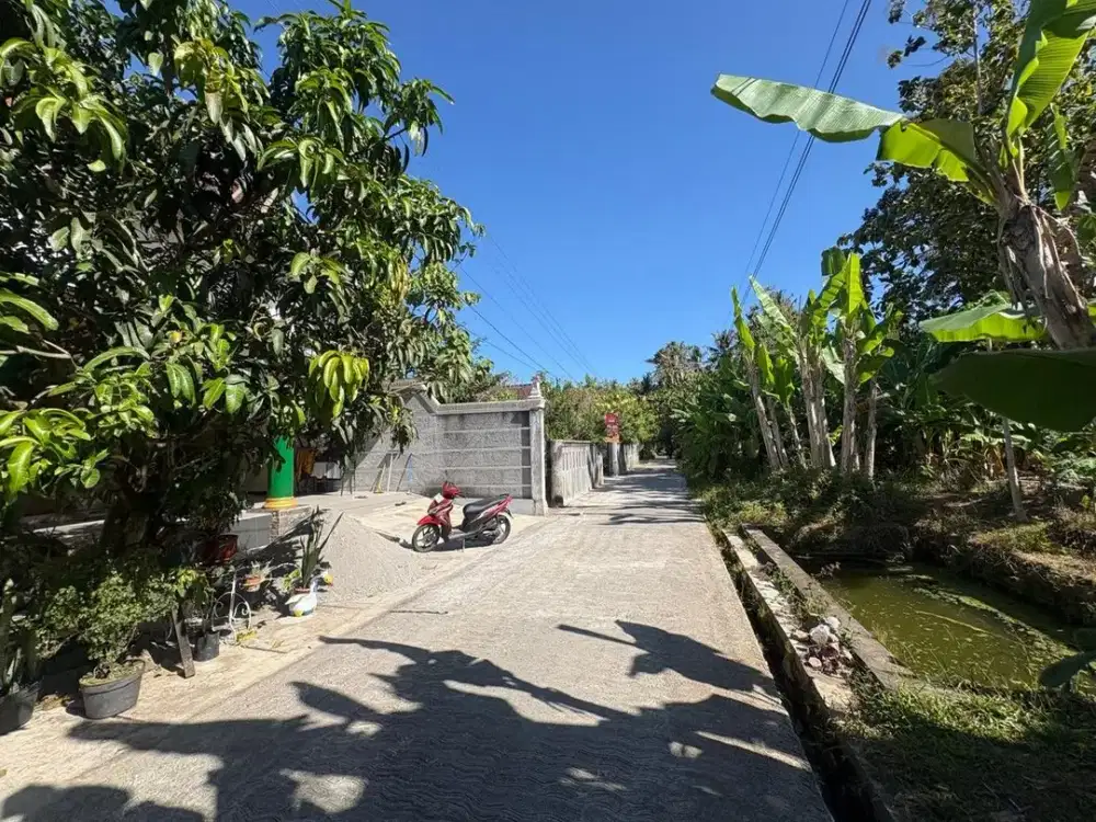 Dekat Pasar Godean Tanah Jogja di Jl. Klangon-Tempel