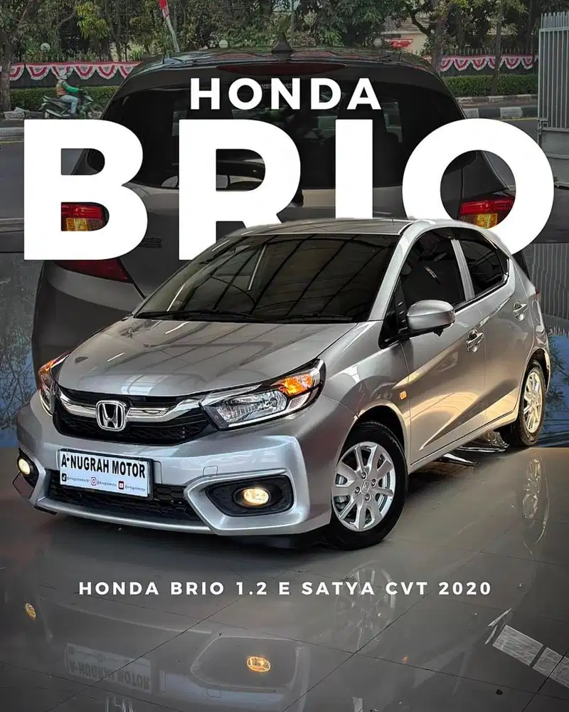 KILOMETER 10RIBU !! Honda New BRIO E MANUAL 2020 || ANM