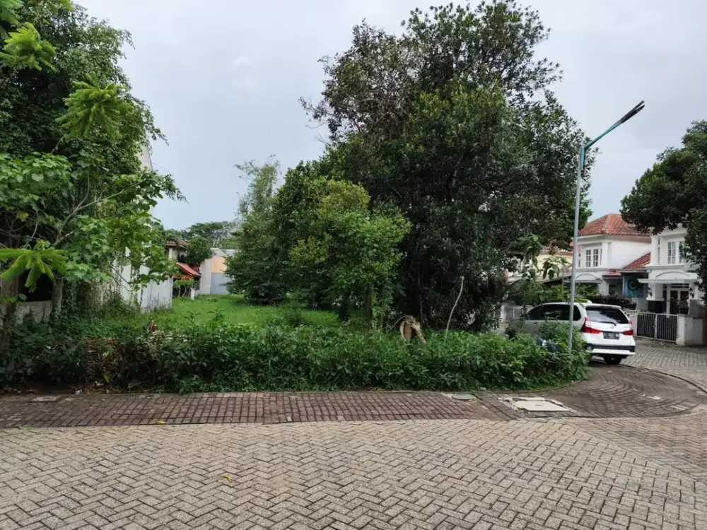Dijual Cepat Kavling Citra Indah City Jonggol, Hoek, 12x15 m², LT 180 m², HGB, Rp 600 Juta Nego