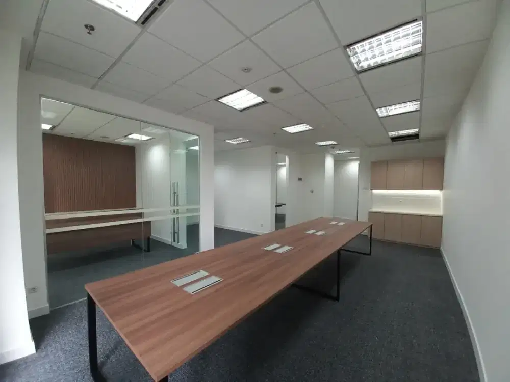 Sewa ruang kantor furnish di Menara Dea, Mega Kuningan Jakarta Selatan