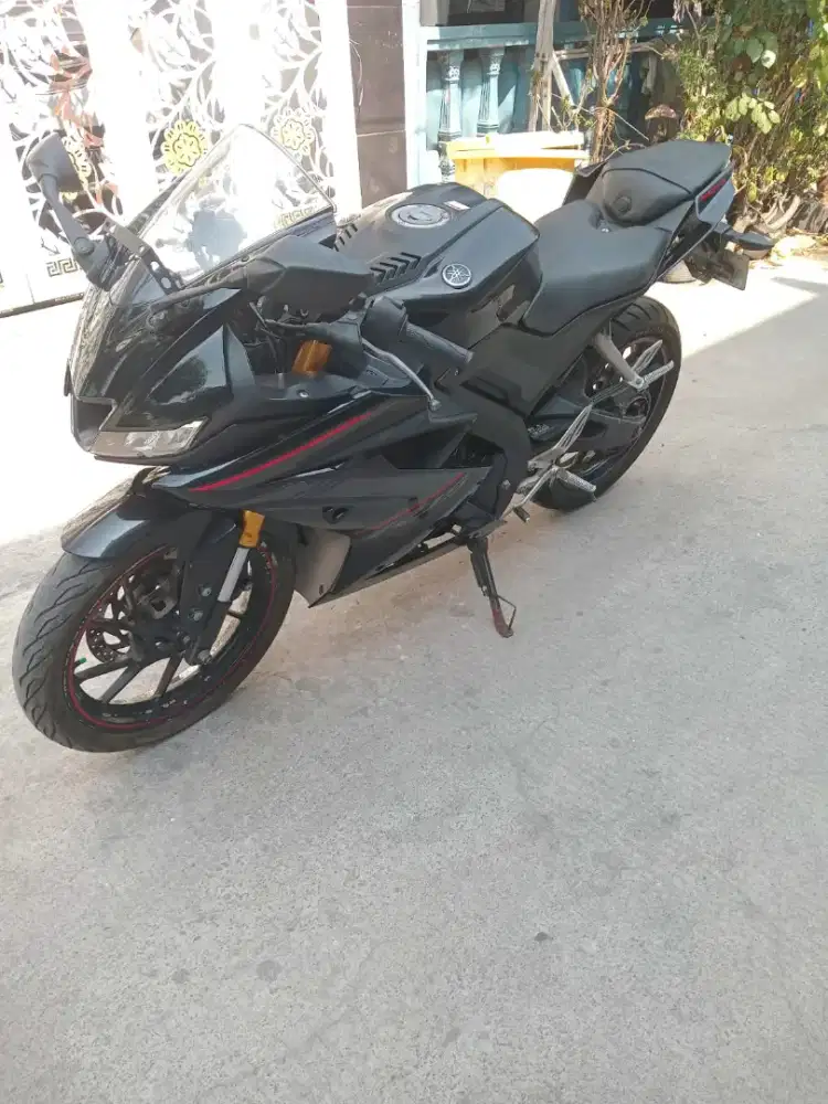 Yamaha R15 2018 ,ss lengkap mesin bagus plat Bekasi Kota  ,KM 38 Ribu