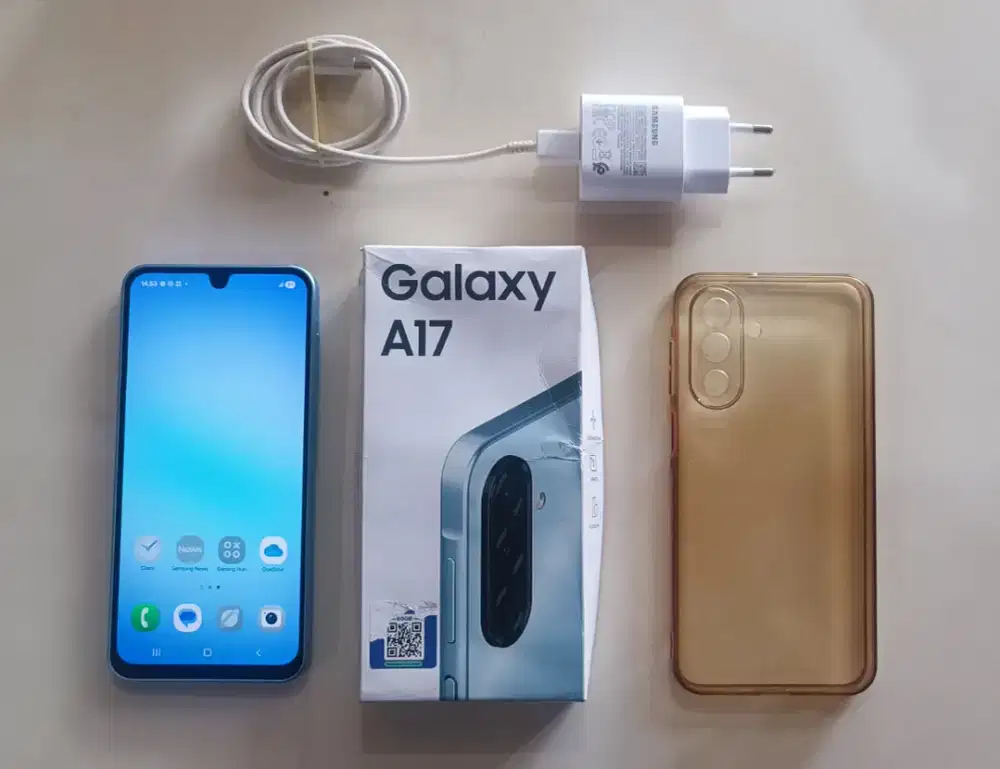 Samsung a17 8/128 fullset ori nominus