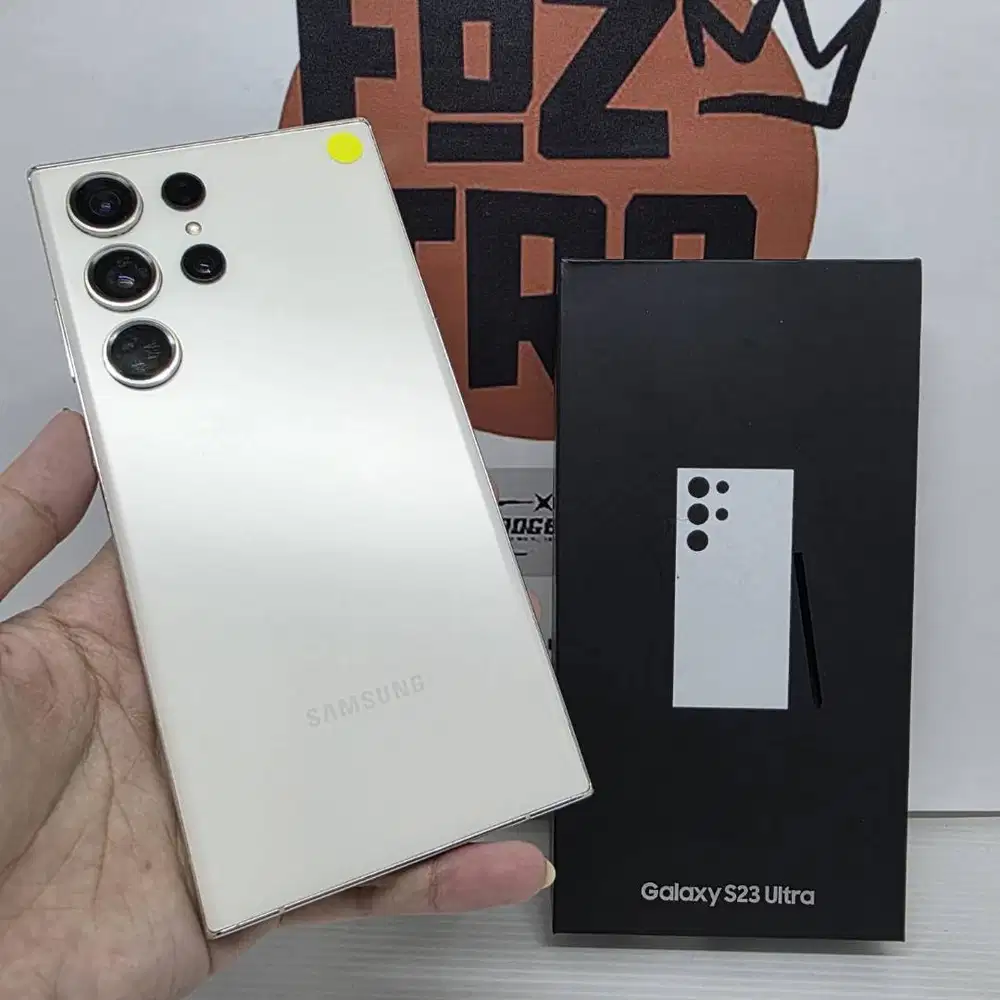 Samsung S23 Ultra 12/512GGB Cream FULLSET NO MINUS EX SEIN