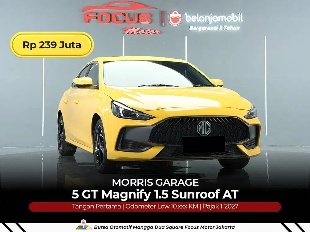 [ KM 10RB ] MG Morris Garage 5 GT 5GT Magnify Sunroof 2024/2025/2026