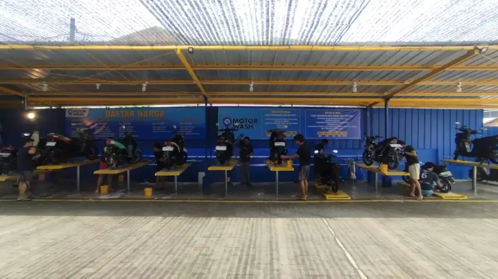 Dibutuhkan operator motor wash (cuci motor)