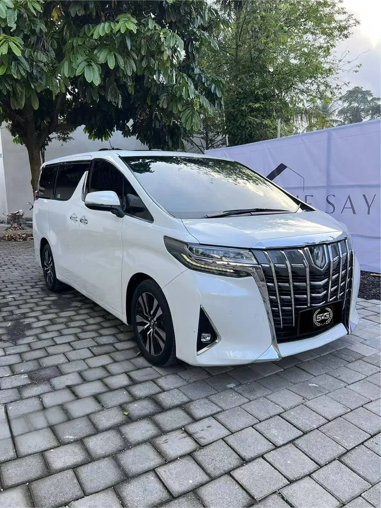 TOYOTA ALPHARD 2.5 G TSS 2021 WHITE ATPM