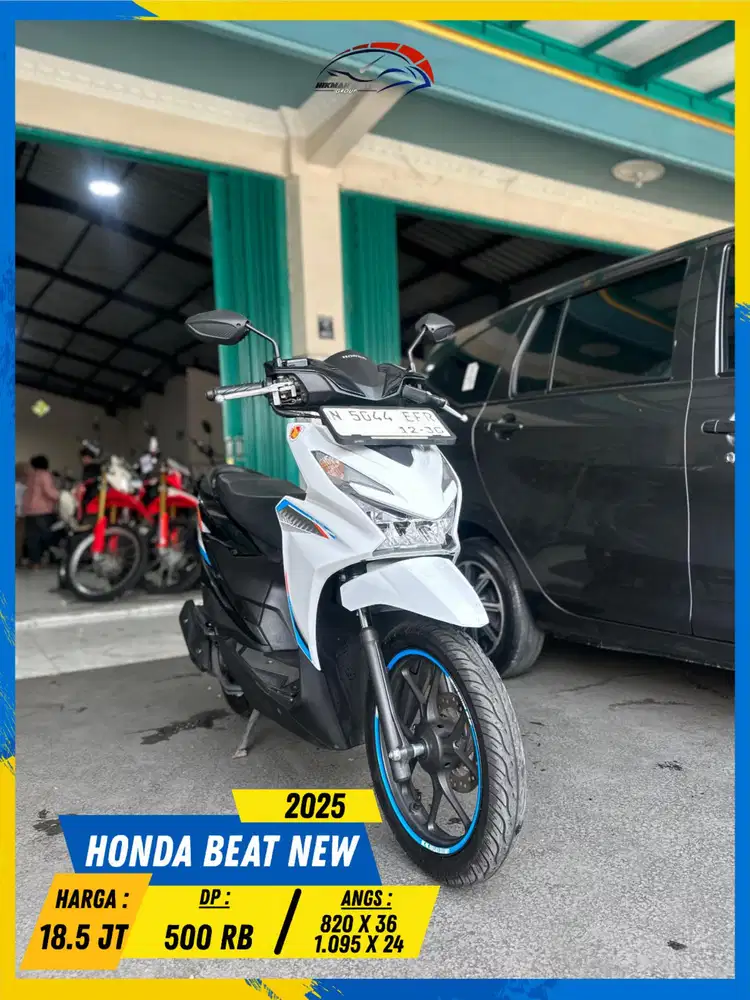 HONDA BEAT NEW 2025 MURAH CIAMIK MASZEEHH HIKMAH MOTOR KEPUH MALANG