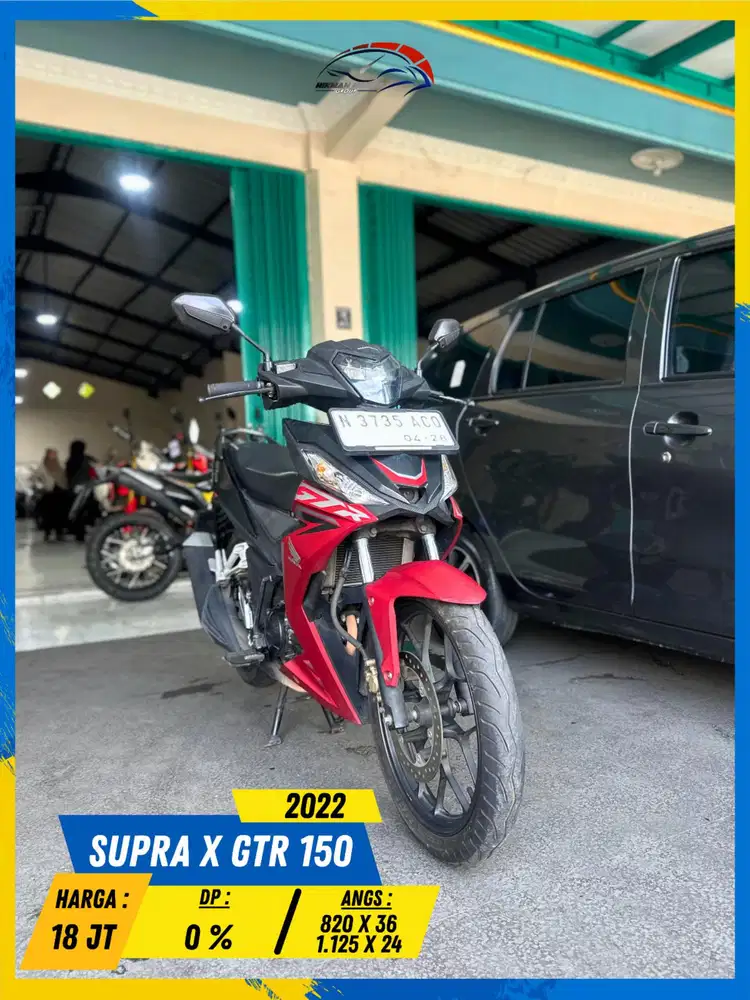 HONDA SUPRA X GTR 2022 MANTAP POLL HIKMAH MOTOR KEPUH MALANG