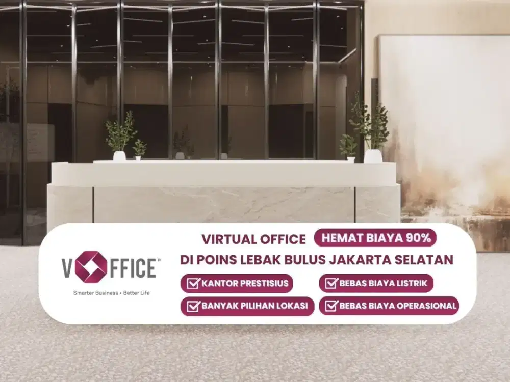 Sewa Kantor Virtual di Poins Mall Lebak Bulus Jakarta Selatan