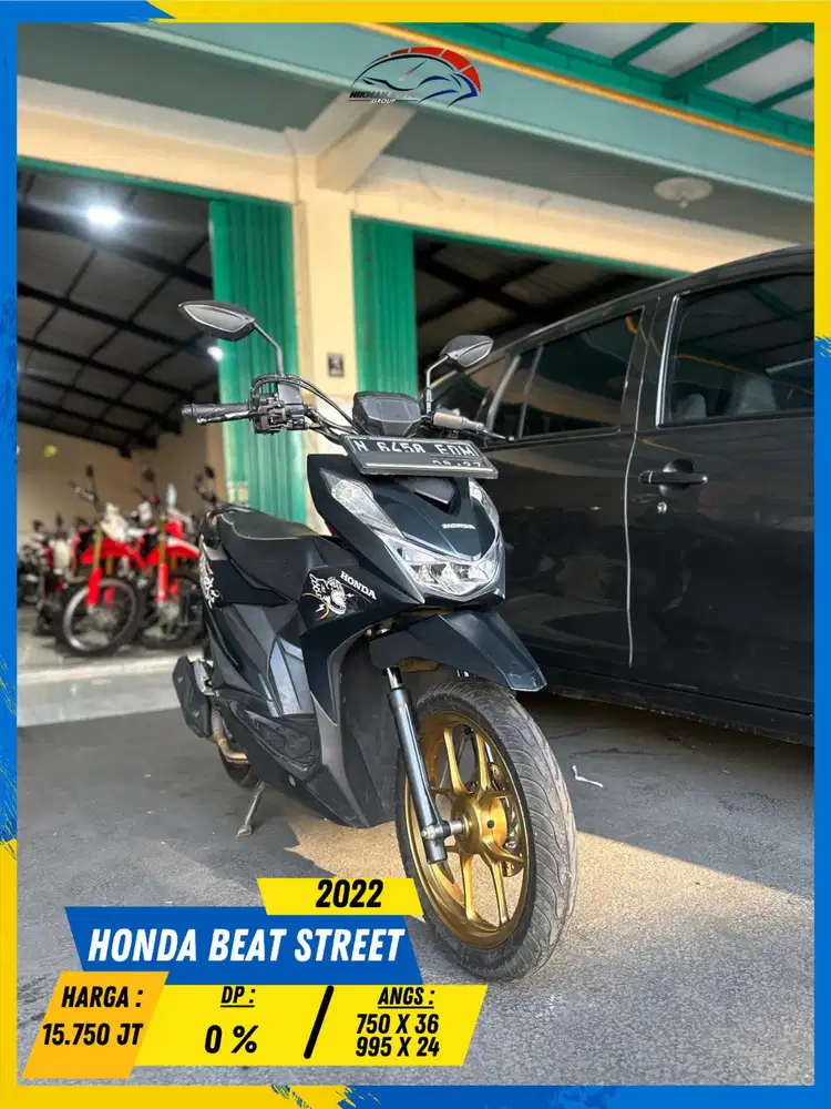 HONDA BEAT STREET 2022 NDANG GERCEP BOSSKU HIKMAH MOTOR KEPUH MALANG