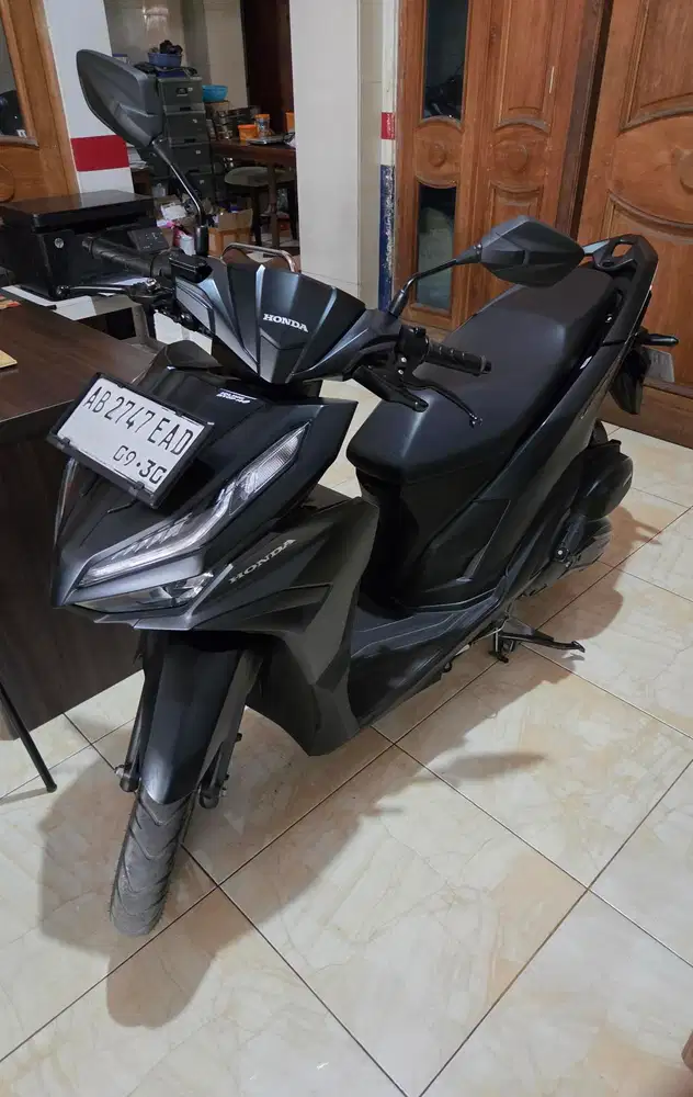 Vario 125 k2v keyless hitam doff 2025 Gbm