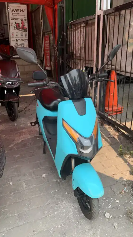 Jual sepeda listrik uwinfly d60 blue