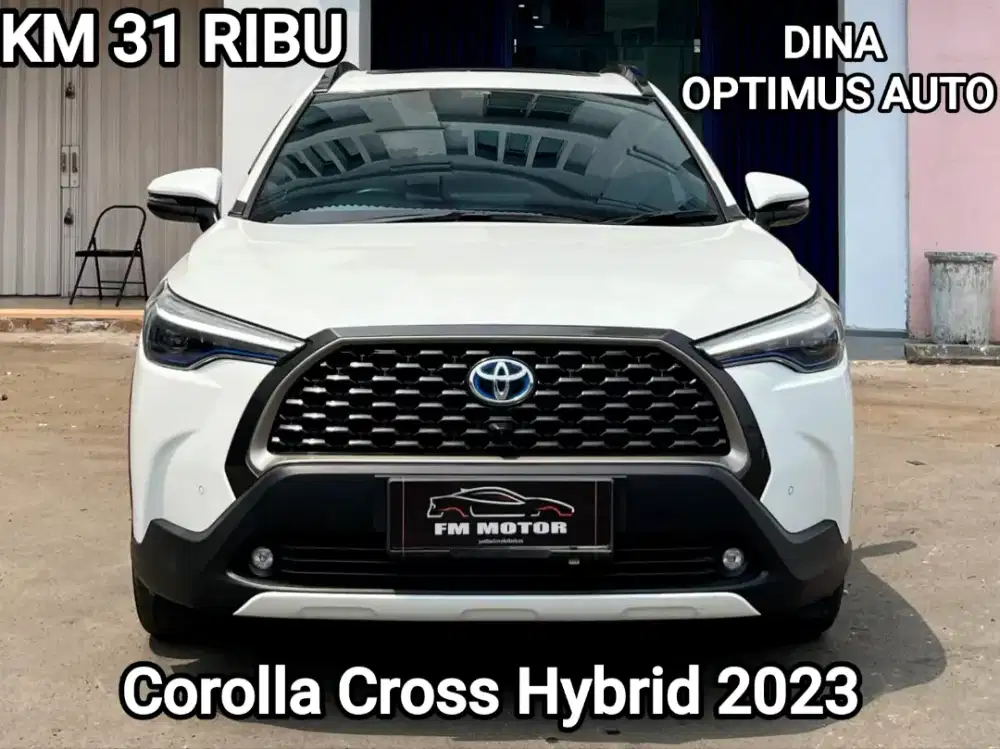 Toyota Corolla Cross Hybrid 2023/2024 AT 1.8, Km 31Ribu, Pajak PANJANG