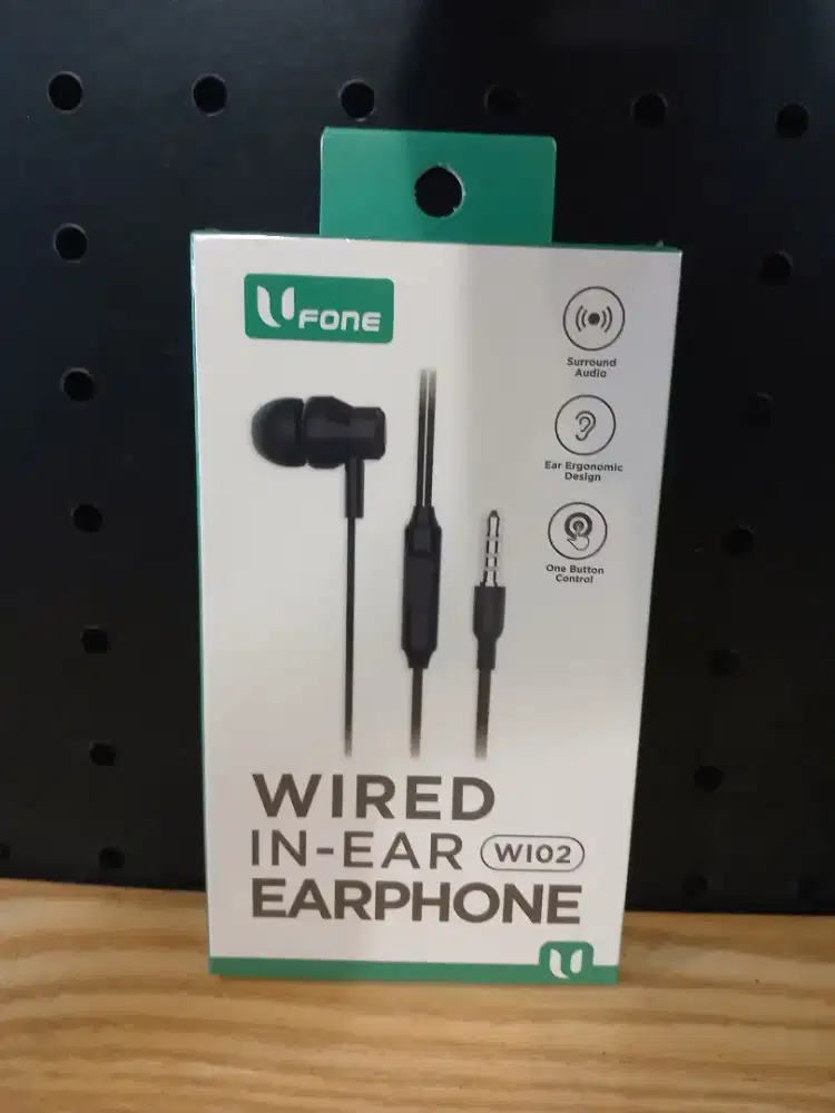 Headset Earphones jack 3,5mm Bassstereo headset Handsfree - UFONE W102