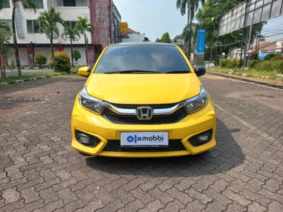 Garansi 1 Th - Honda Brio Satya 1.2 E Bensin-AT 2023 Kuning