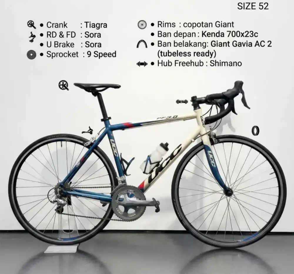 Road bike UCC RX 3.0