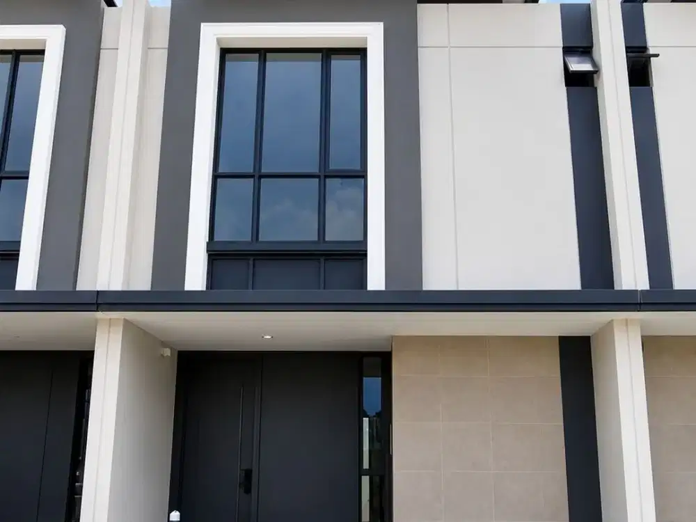 Rumah 2lt luas 6x14 84meter 2KT Cluster Sentarum Asya JGC Jakarta Garden City