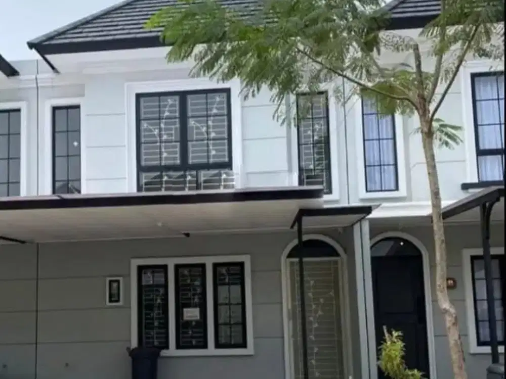 Rumah Mansion Nine Surabaya 2 Lantai Hadap Utara