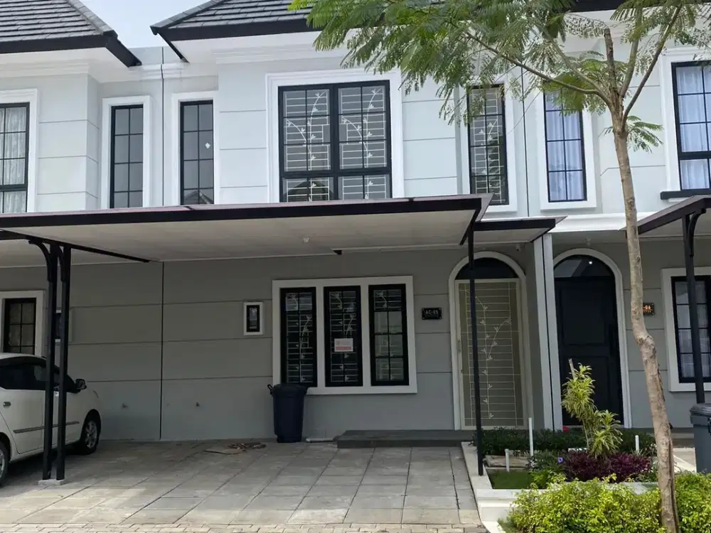 Rumah Mansion Nine Surabaya Barat 2 Lantai Hadap Utara