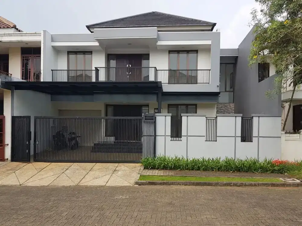 Dijual Rumah Full Renov di Modernhill Pondok Cabe Tangerang
