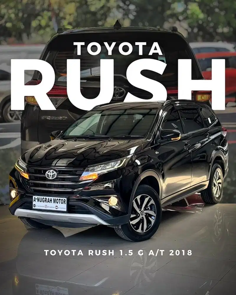 KILOMETER 40RIBU !! Toyota NEW RUSH G MATIC 2018 || ANM