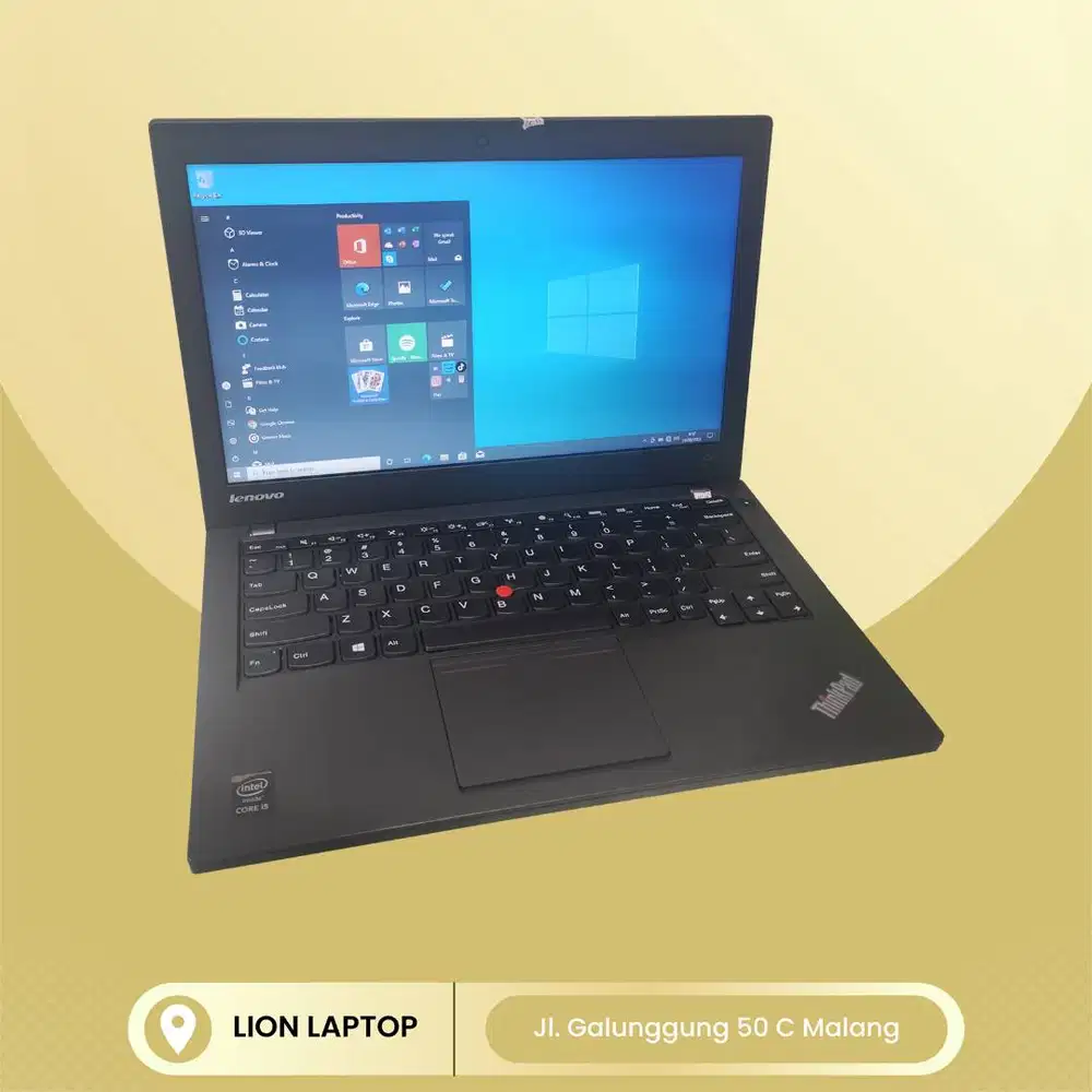 RAM 8GB SSD 256GB Core i5 Murah Lenovo Thinkpad X240 [07|09]