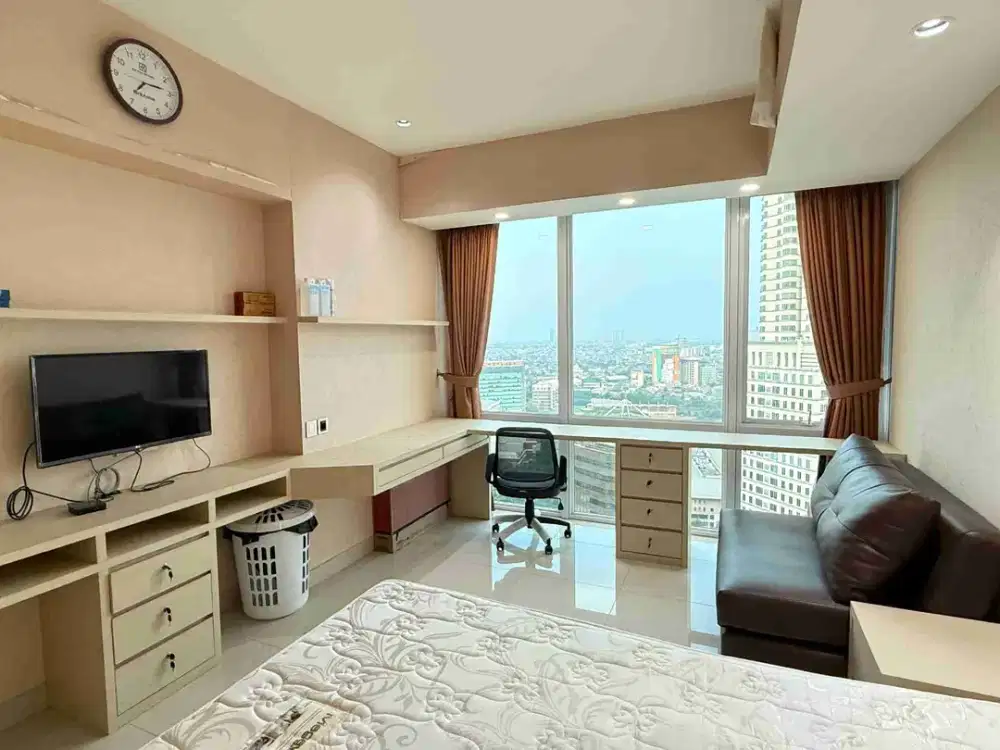 siap huni di jual studio apartemen u residence tower 3 dekat UPH dan supermall Karawaci
