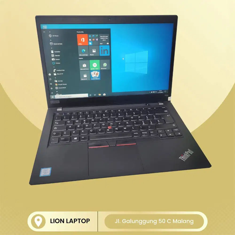 RAM 16GB i5 Gen 8 SSD 256GB Lenovo Thinkpad T490 [07|09]