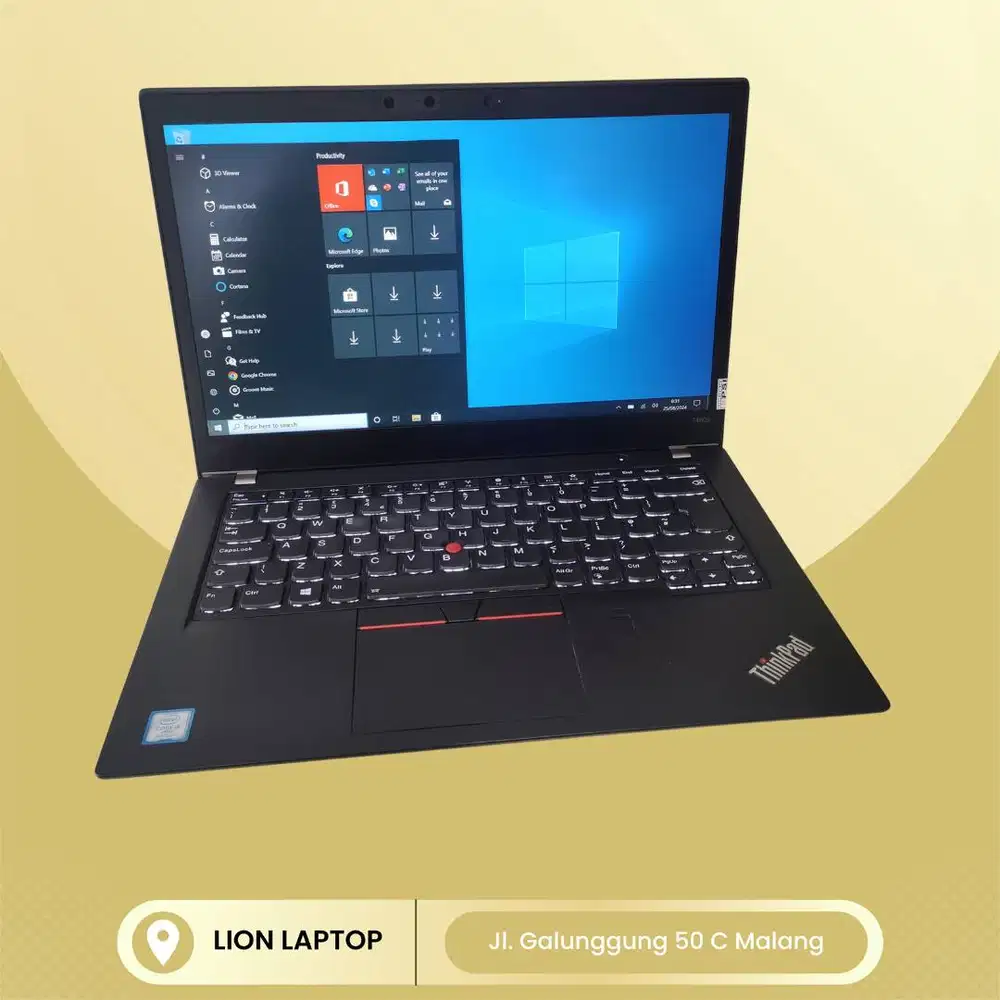 RAM 8GB Core i5 gen 8 Lenovo Thinkpad T480s SLIM [07|09]