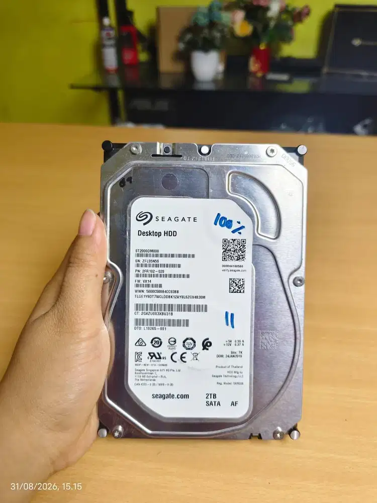 Hardisk pc 2 tb seagate