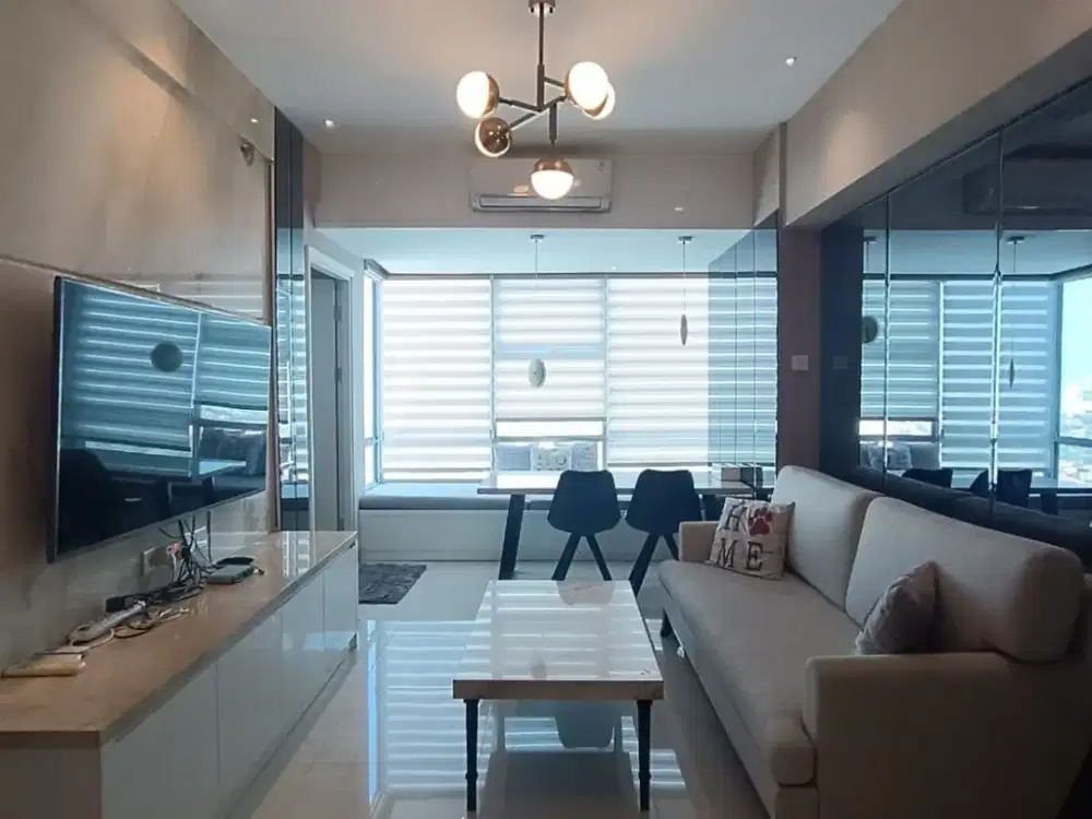 Apartemen Pakuwon Anderson 2 Bedroom Corner Full Furnish Mewah
