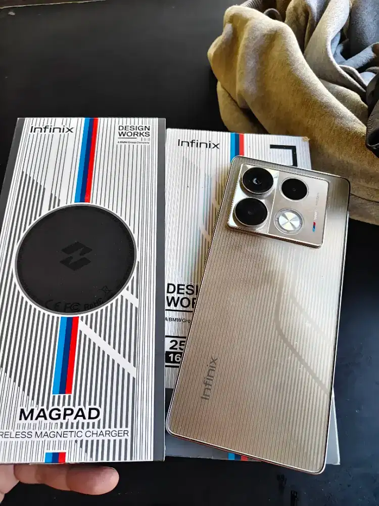 BU Infinix Note 40 8/256 BMW Edition Fullset Jual / TT