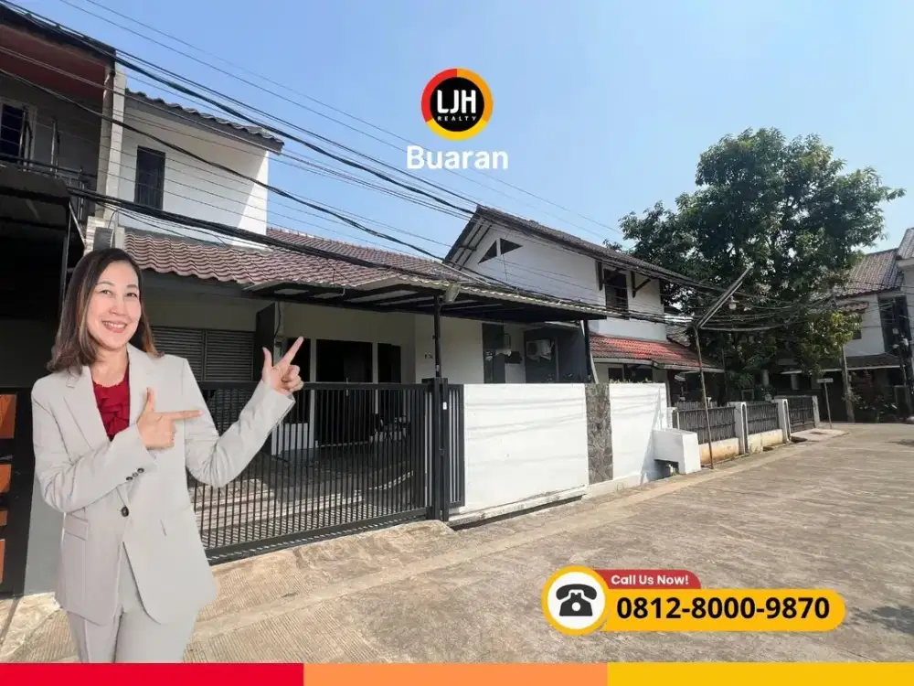 Dijual Rumah Asri Komplek AL Jatibening Indah - Bekasi