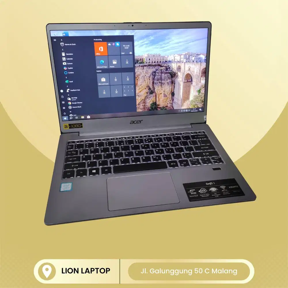 Super Slim Core i5 Gen 8 8/25 Acer Swift 3 SF313-51 [07|09]