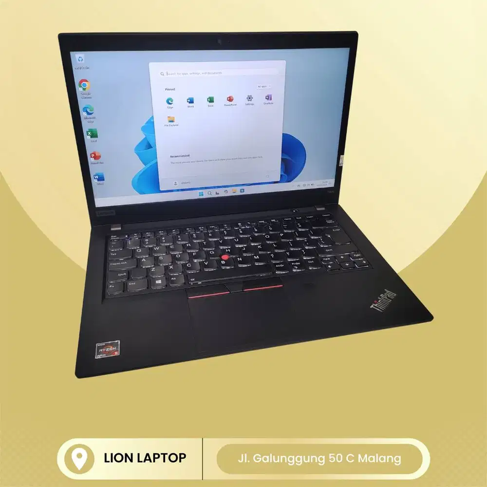 RAM 16GB AMD Ryzen 5 PRO VGA 2GB Lenovo Thinkpad T495 [07|09]