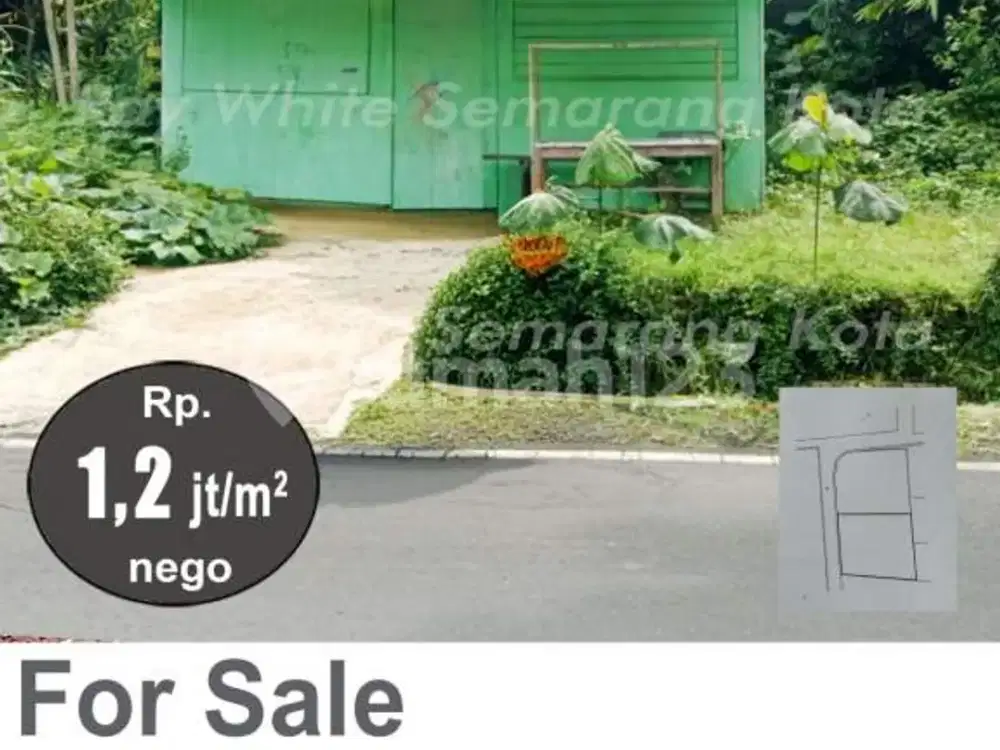Tanah Siap Bangun Strategis Murah di Argomulyo Salatiga A5369