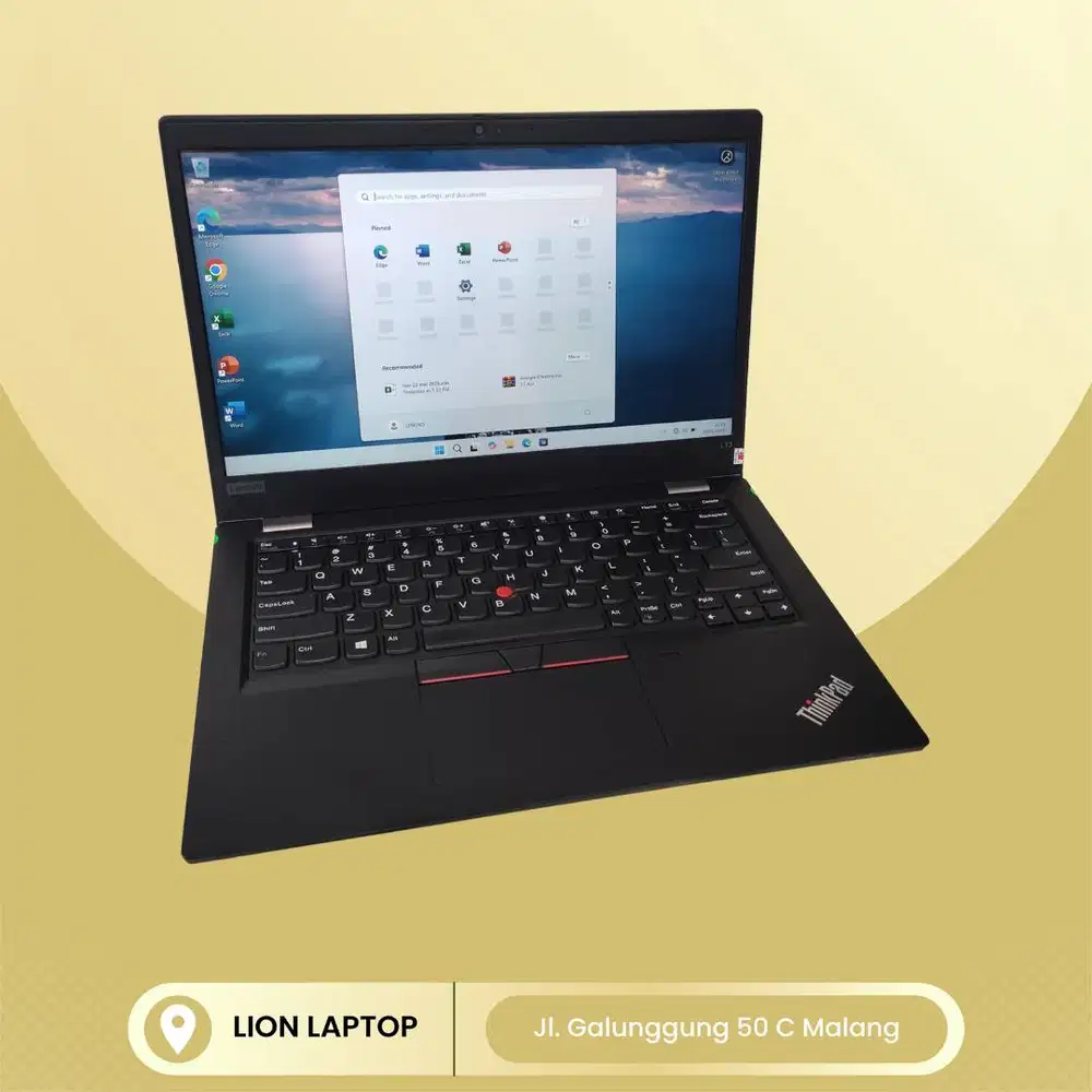i5 Gen 10 Slim RAM 8GB SSD 256GB Lenovo Thinkpad L13 [07|09]