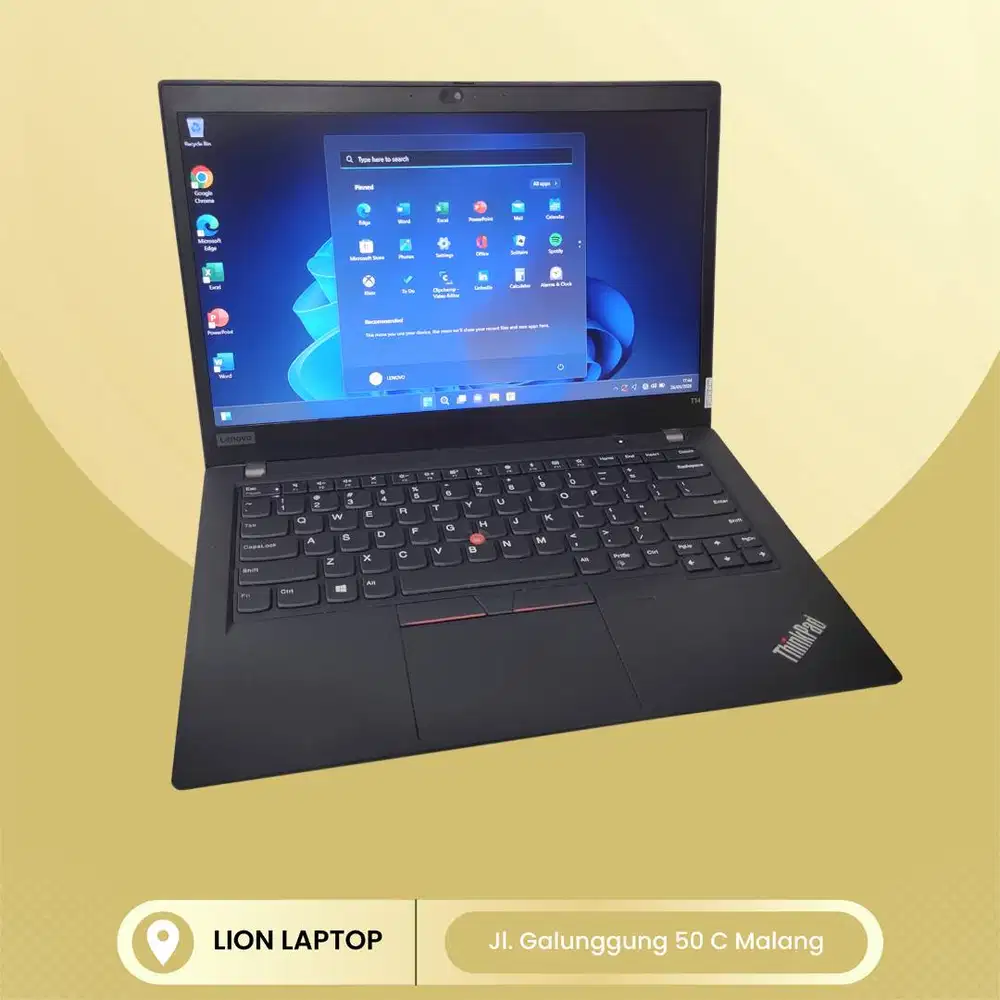 RAM 16GB Core i5 Gen 10 SSD 256GB Lenovo Thinkpad T14 gen 1 [07|09]