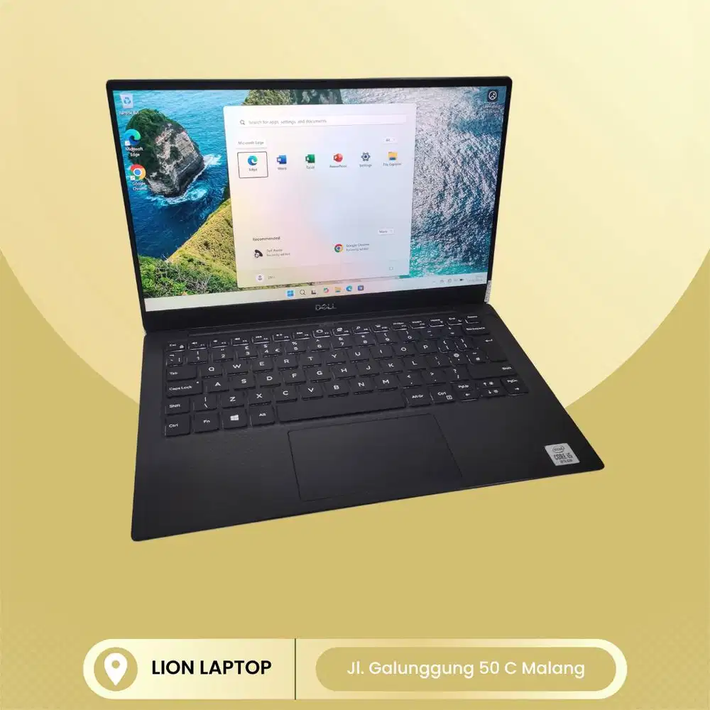 Slim & Ringan Core i5 gen 10 RAM 8 SSD 256 DELL XPS 13 7390 [07|09]
