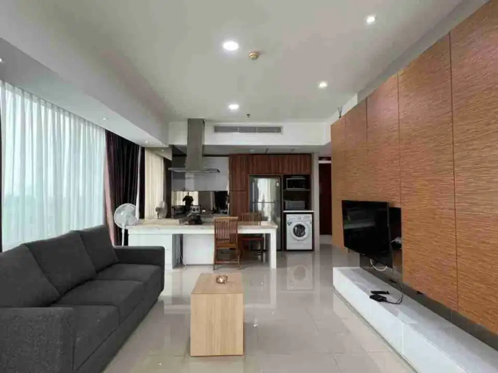siap huni 2 bedroom apartemen u residence tower 1