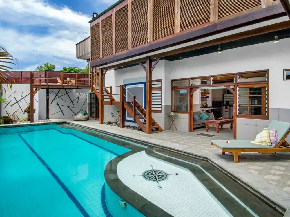 UNIQUE SPACIOUS 2 STOREY VILLA IN NUSA DUA