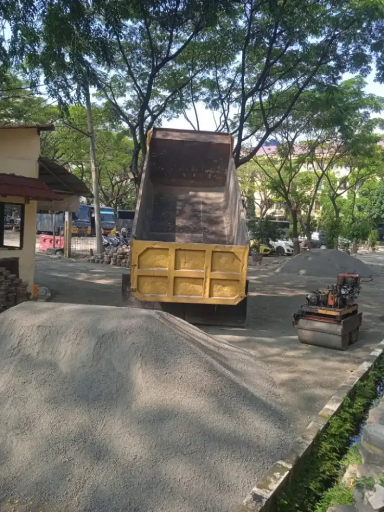 Abu batu pasir pasang batu makadam sirdam