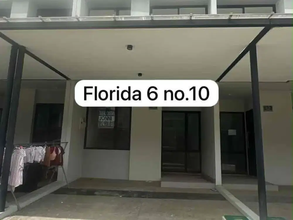 DIJUAL RUMAH 2 LANTAI – PIK 2 CLUSTER FLORIDA 6 hanya  1.4 M Nego