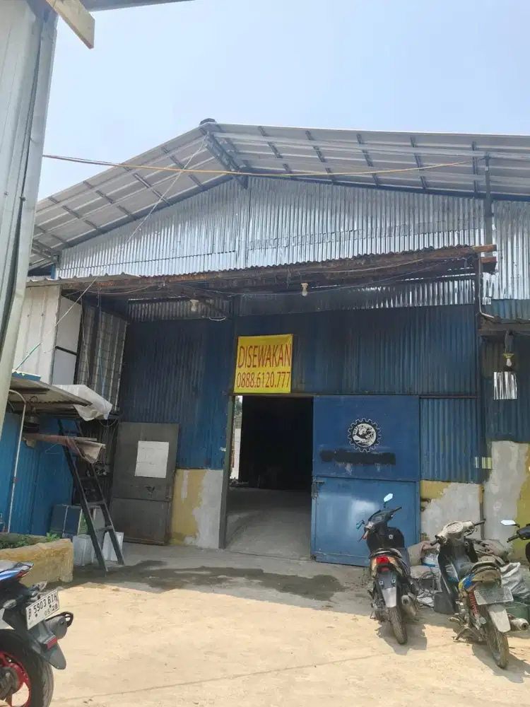 Sewa Gudang 420M2, Jurumudi Baru, Benda, Tangerang