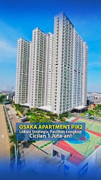 Dijual cepat apartment osaka pik2