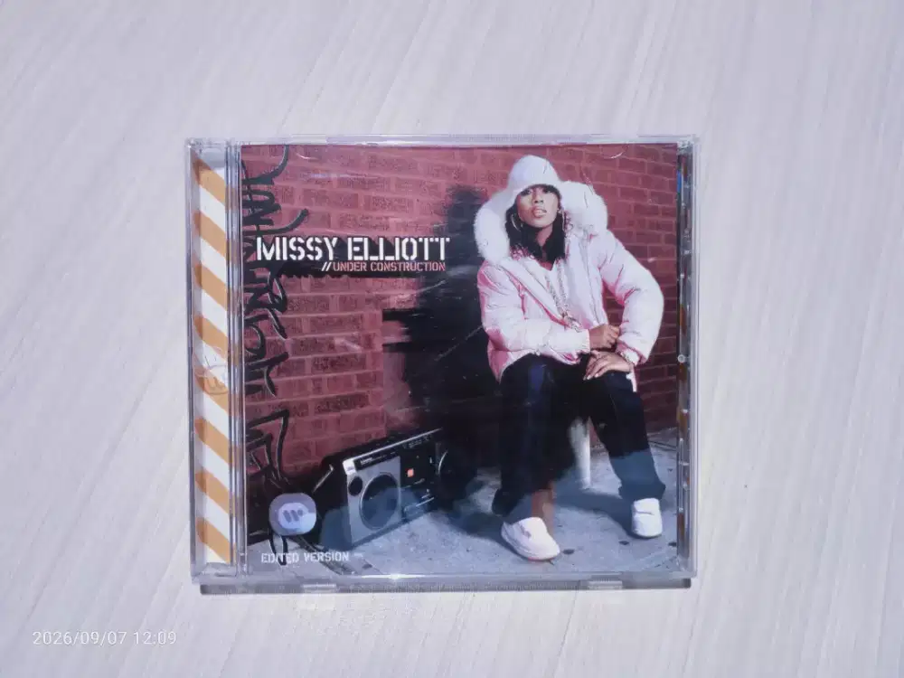 CD Original Missy Elliott – Under Construction (Edited Version)
