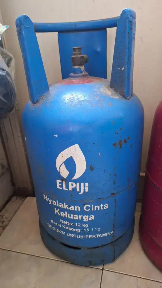 Tabung Gas 12 kg  Biru Kosongan
