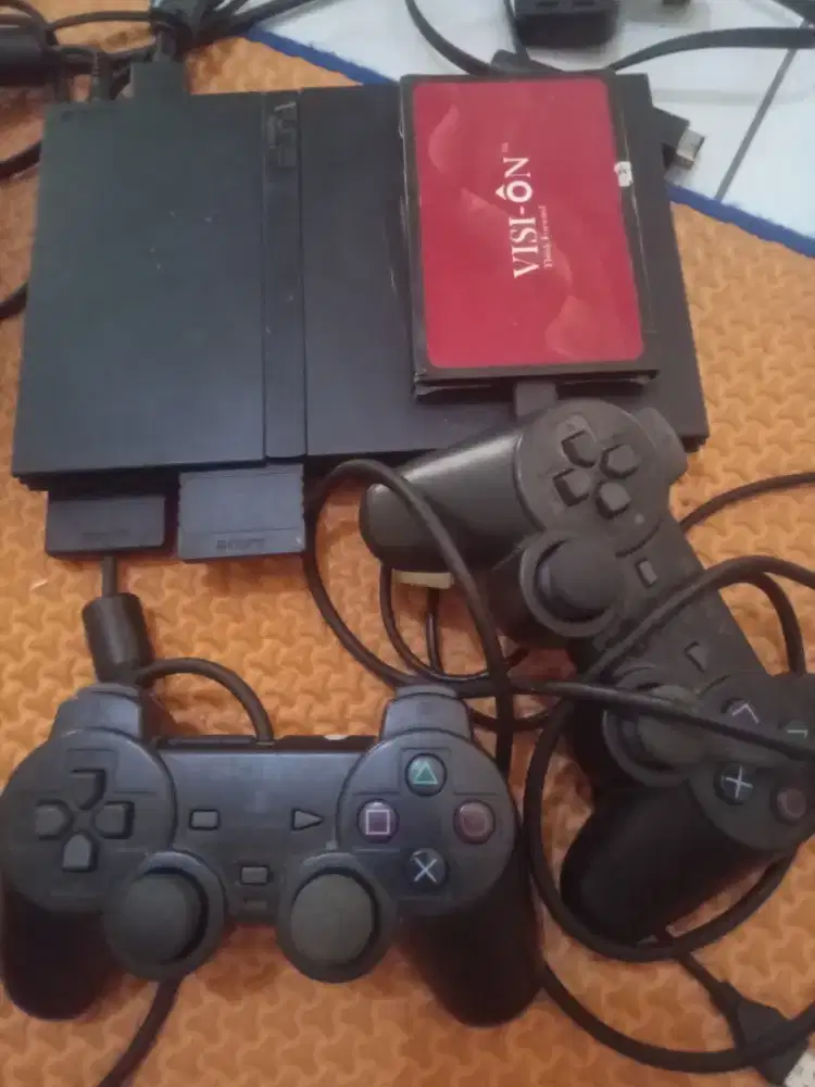 Ps2 slim mcboot stik dua bonus hardiak 120gb