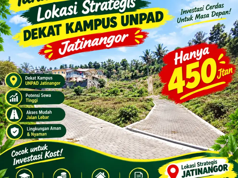 *Kavling Kost dekat UNPAD Jatinangor*